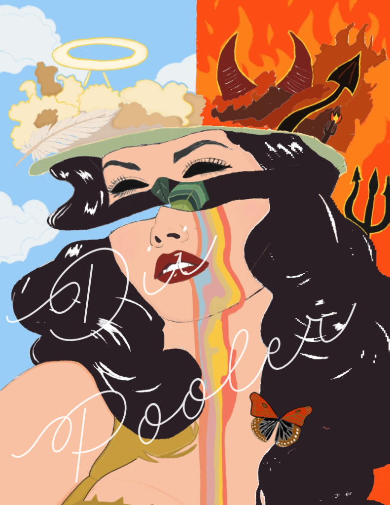 Illustration created by Dii Pooler titled